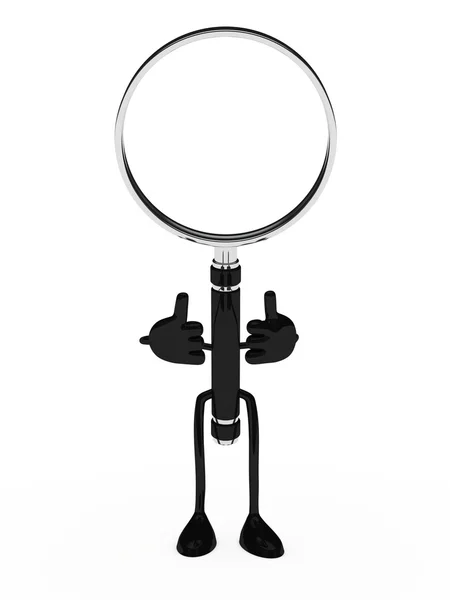 Mărirea figurii lentilelor — Fotografie, imagine de stoc