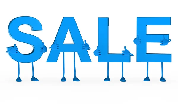 Sale figure — Stock Photo, Image
