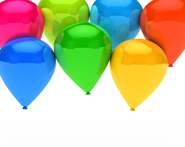 彩色气球 — 图库照片