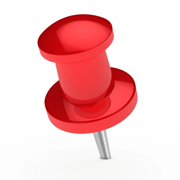 Červený kolík — Stock fotografie