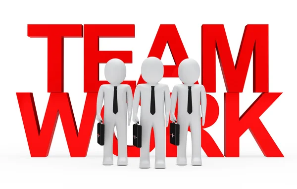 Businessmen teamwork — Stock Photo, Image