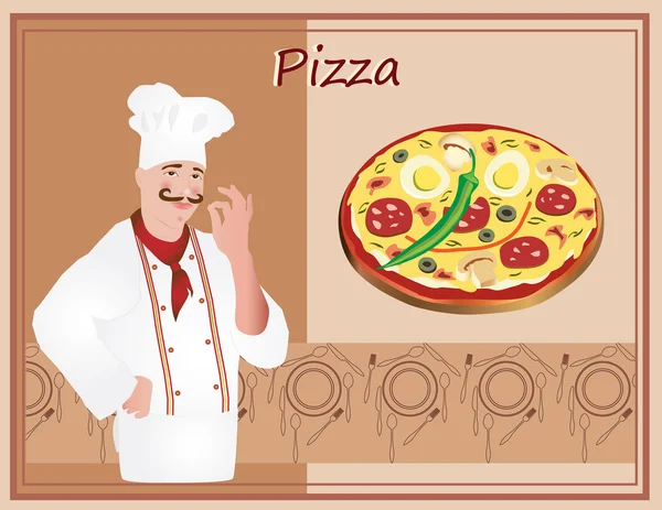 Şef menü ve pizza