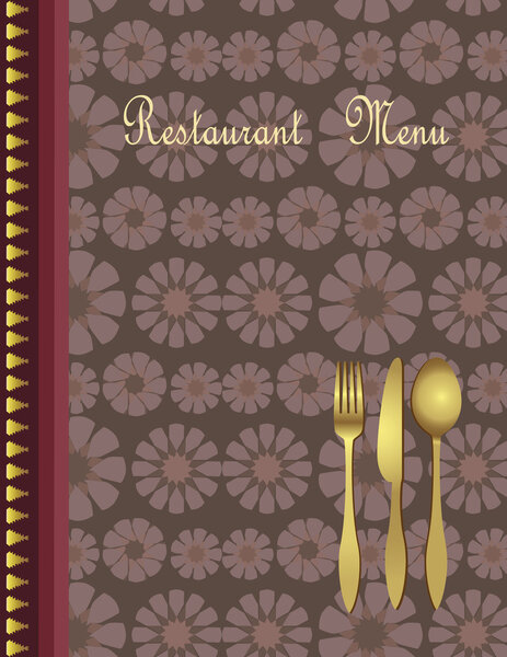 Menu card design