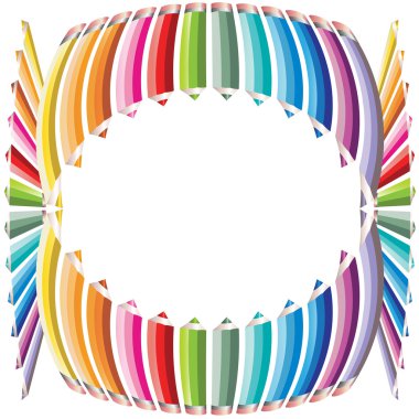 Colored pencils clipart