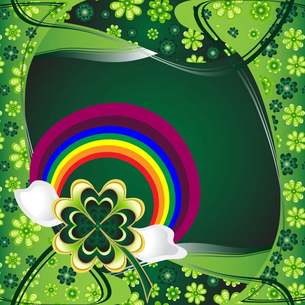St. Patrick's Day card — Stock Vector