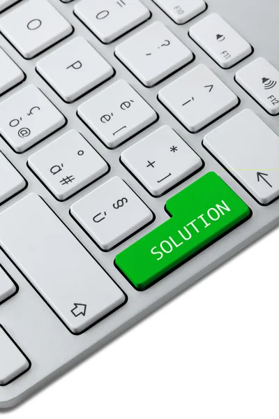 Keyboard solution — Stock Photo, Image