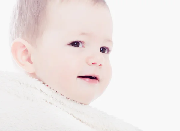 Close-up de bebê muito doce — Fotografia de Stock