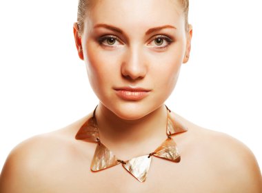 accessorize çekici güzel kadın