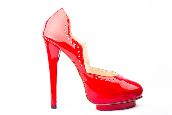 Sexiga röda skor — Stockfoto