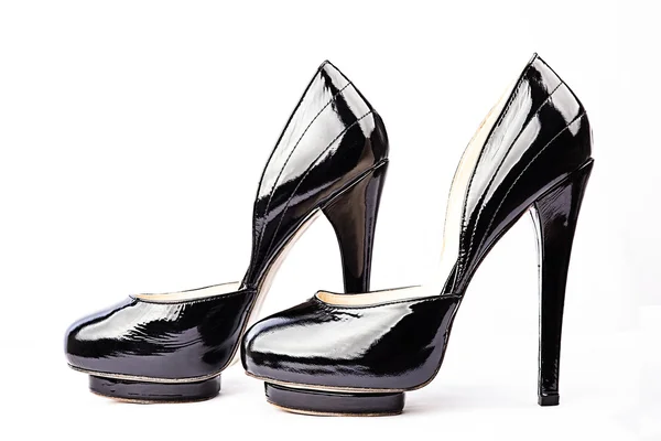 Dos zapatos negros sexy — Foto de Stock