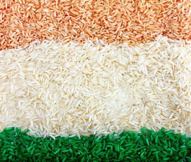 Colored rice clipart