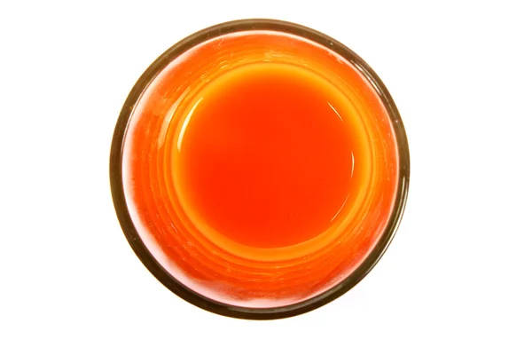 色鮮やかなオレンジ色の液体 — ストック写真