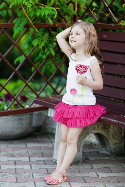 Cute child with lollipop — Stock Photo, Image