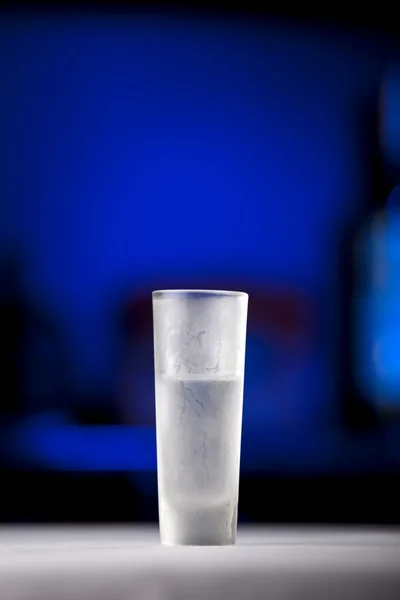 Frozen shot glass — Stock Photo, Image
