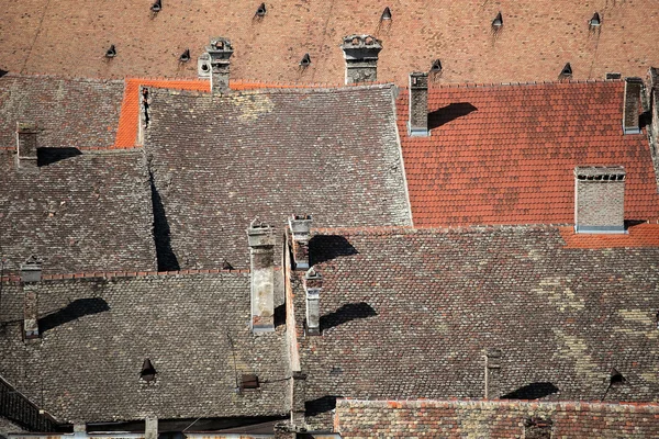 stock image Old roof tops