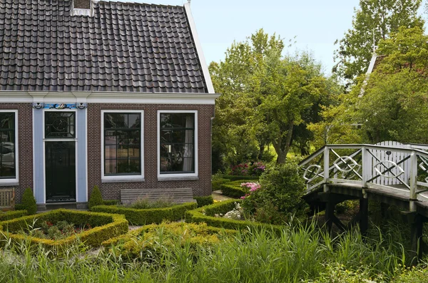 Autentica casa olandese — Foto Stock