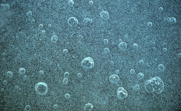 Текстура льоду з бульбашками — стокове фото