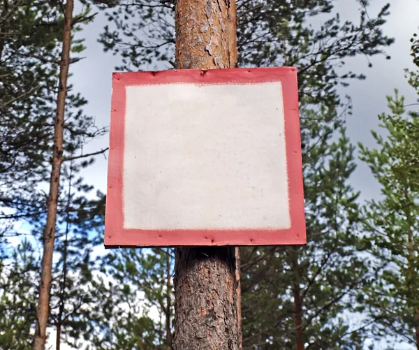 stock image Blank sign