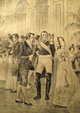 Antik kitap Vintage illüstrasyon