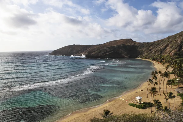 Hanauma bay genel bakış oahu hawaii — Stok fotoğraf