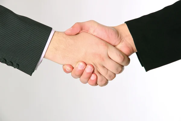 握手的两个 businessmans 协议 — 图库照片
