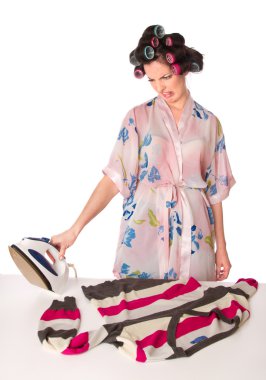 kadın demir ile mutsuz