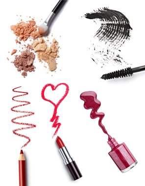 Make up accessories clipart