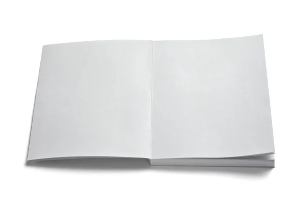 Lembar kertas kertas kosong putih buku catatan — Stok Foto