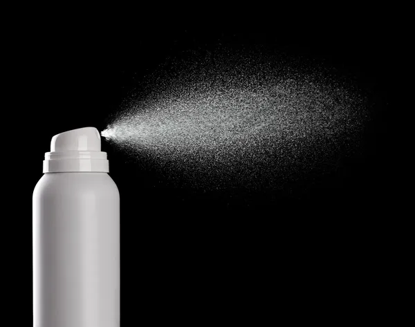 喷雾瓶液体香水滴 — 图库照片