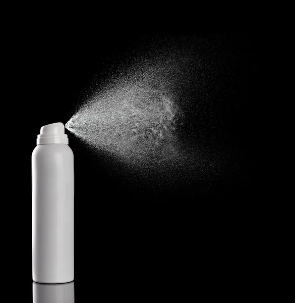 Спрей пляшка рідких парфумів падіння — стокове фото
