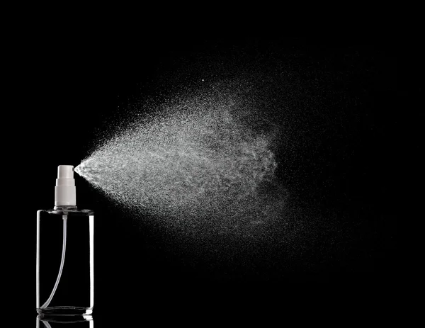 Semprot botol cairan parfum drop — Stok Foto