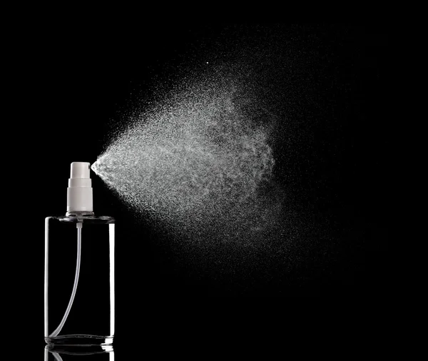 Sprühflasche Flüssigkeit Parfüm Tropfen — Stockfoto