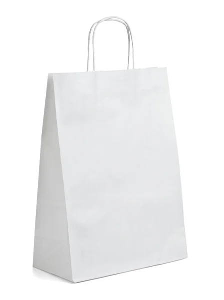 白色纸袋 — 图库照片