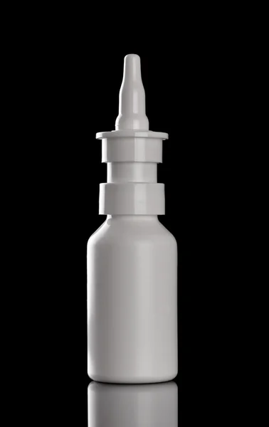 Botella de aerosol gota de perfume líquido — Foto de Stock