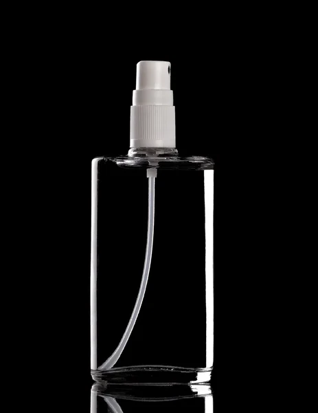 Sprey şişe sıvı parfüm damla — Stok fotoğraf