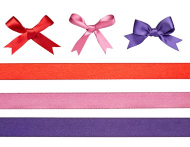 Knot ribbon greeting gift clipart