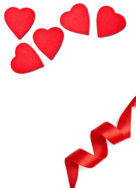 Corações forma amor — Fotografia de Stock