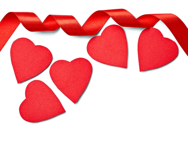 Los corazones forman el amor — Foto de Stock