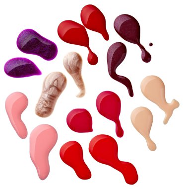 Nail polish beauty make up clipart