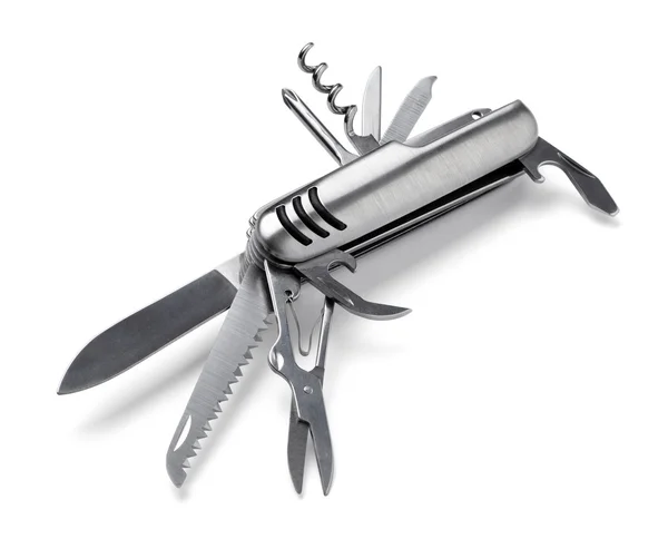 Multifunkcionális svájci kés eszköz — Stock Fotó