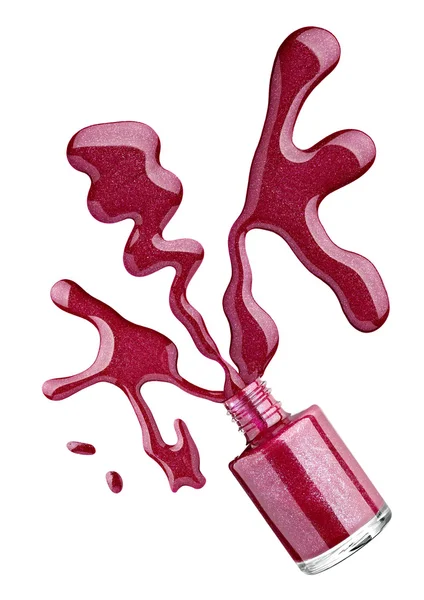 Esmalte de uñas belleza maquillaje — Foto de Stock
