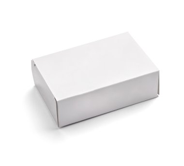 Beyaz kutu boş konteyner