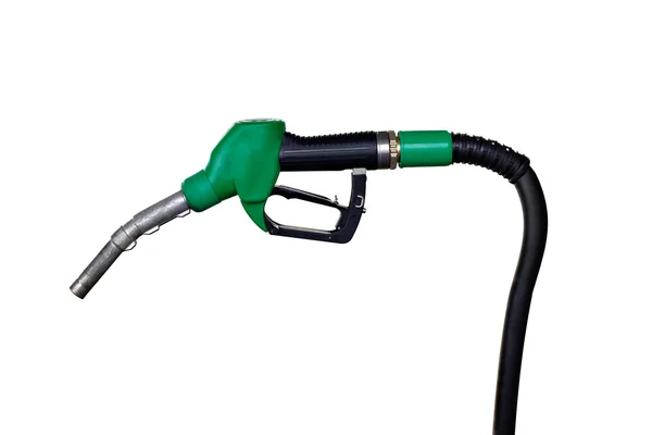 Gas station petroleum handle nozzle — Stock Photo, Image