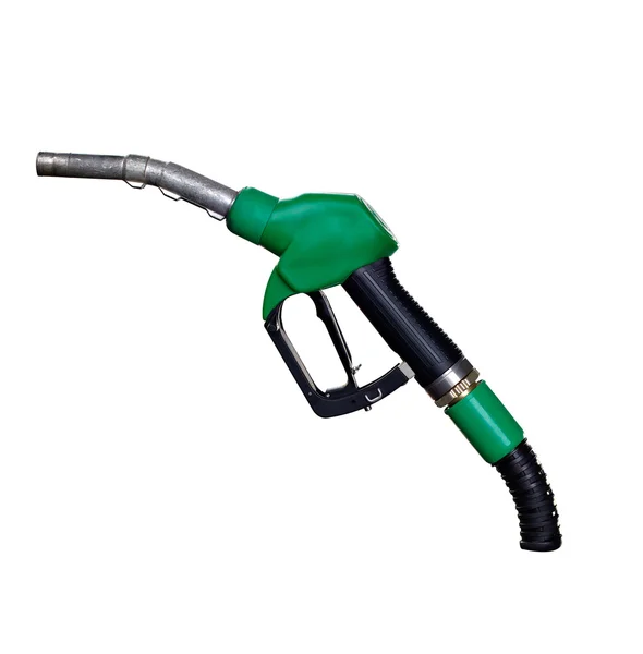 Benzinkút ásványolaj fogantyú fúvóka — Stock Fotó