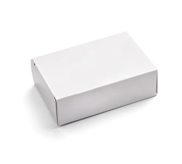 Caja blanca en blanco contenedor —  Fotos de Stock