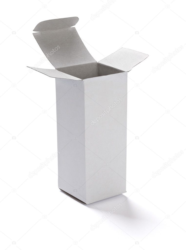 White box container package