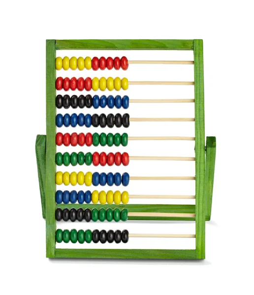 Abacus counting tool childhood education — Stock Photo, Image