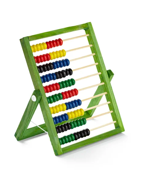 Abacus tellen hulpprogramma kindertijd onderwijs — Stockfoto