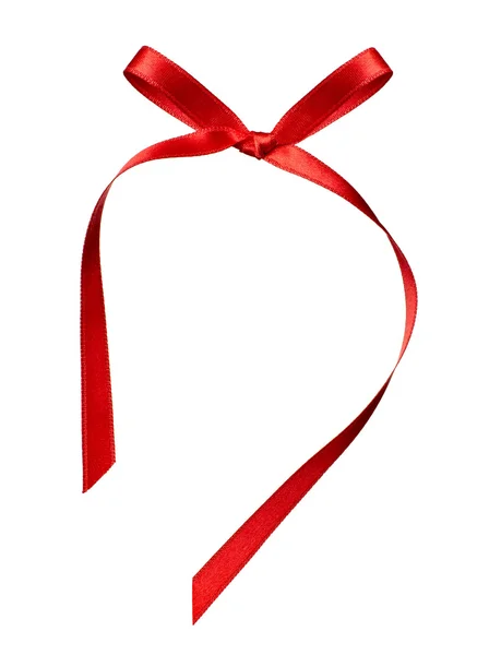 Μετάξι κορδέλα κόμπο δώρο Χριστούγεννα διακοπές γενέθλια — Φωτογραφία Αρχείου