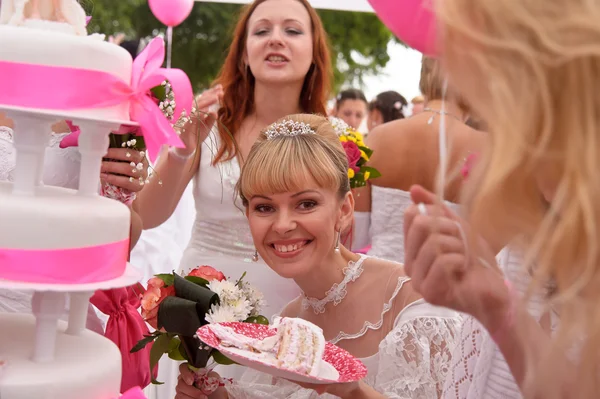 Parade pengantin tahun 2011 — Stok Foto